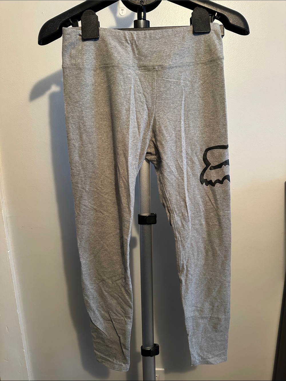 Fox Head Gray Logo Leggings